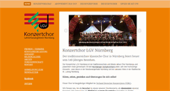 Desktop Screenshot of lehrergesangverein.de